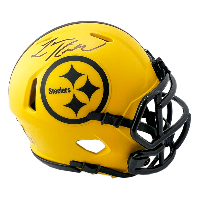 Levon Kirkland Signed Pittsburgh Steelers Rave Mini Football Helmet (Beckett)