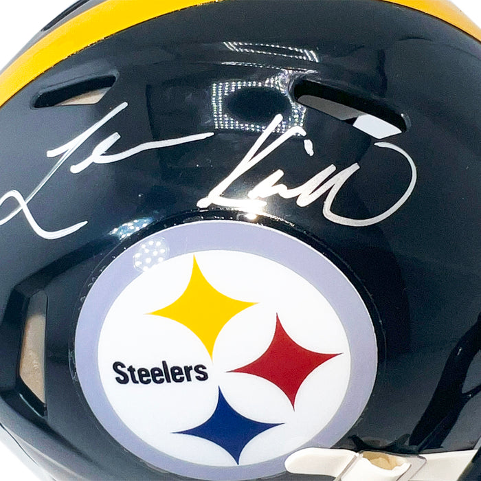 Levon Kirkland Signed Pittsburgh Steelers Speed Mini Football Helmet (Beckett)