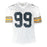 Levon Kirkland Signed Pittsburgh White Football Jersey (Beckett)