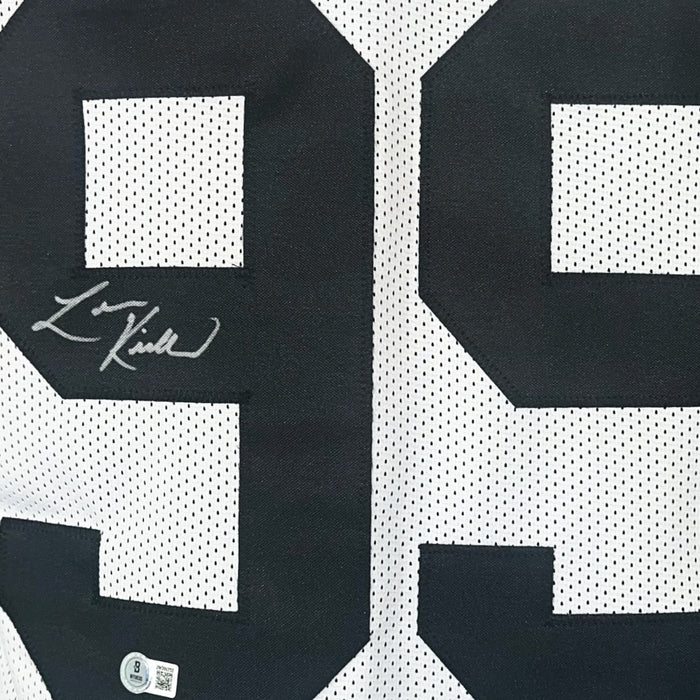 Levon Kirkland Signed Pittsburgh White Football Jersey (Beckett)