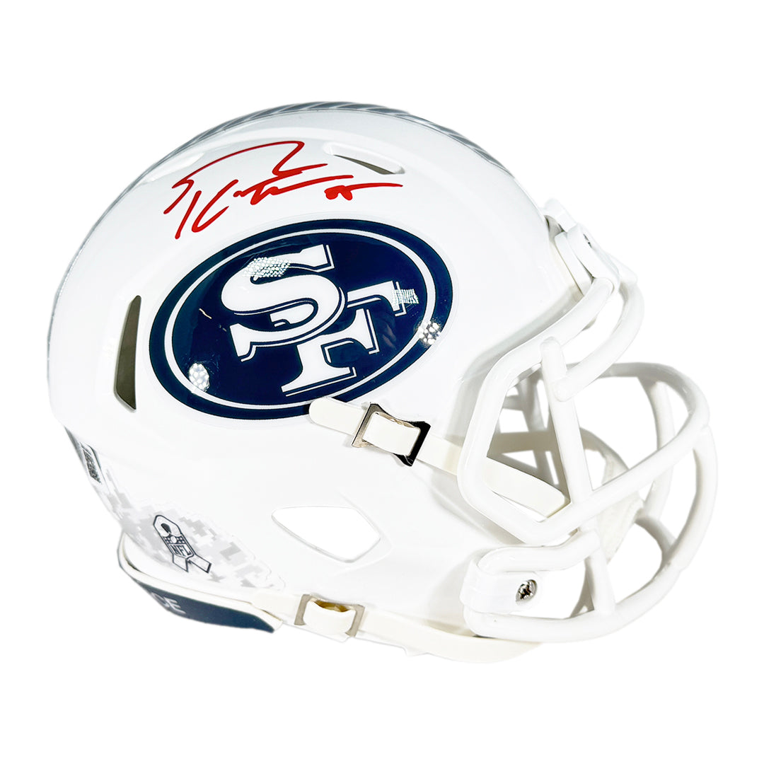George Kittle Signed San Francisco 49ers Salute to Service 2024 Mini F ...