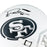 George Kittle Signed San Francisco 49ers Salute to Service 2024 Full-Size Replica Football Helmet (Beckett)