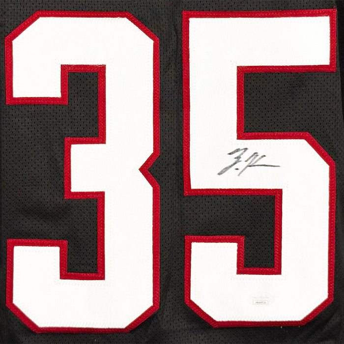 Zonovan Knight Signed Arizona Black Football Jersey (JSA)