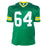 Jerry Kramer Signed HOF 2018 Inscription Green Bay Green Football Jersey (JSA)
