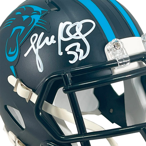 Luke Kuechly Signed Carolina Panthers Alternate 2022 Mini Football Helmet (Beckett)