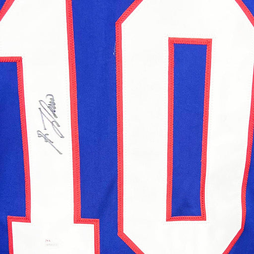 Guy Lafleur Signed Montreal Blue Hockey Jersey (JSA) - RSA