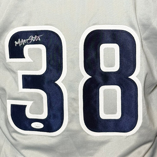 Mat Latos Signed San Diego Grey Baseball Jersey (JSA)