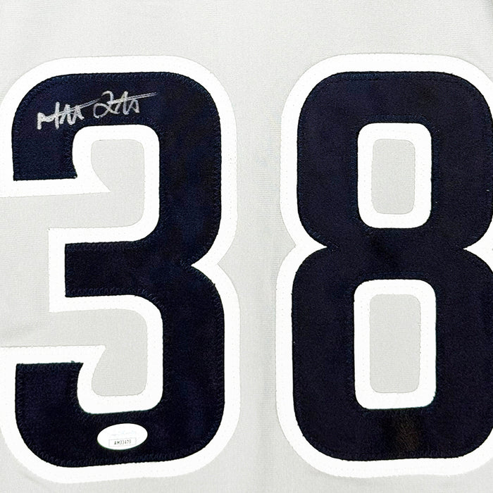 Mat Latos Signed San Diego Grey Baseball Jersey (JSA)