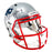 Ty Law Signed HOF 19 Inscription New England Patriots Speed Full-Size Replica Football Helmet (JSA)