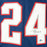 Ty Law Signed HOF 19 Inscription New England Navy Football Jersey (Beckett)