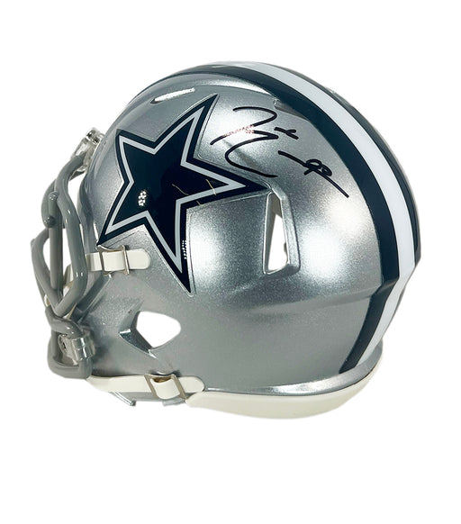 DeMarcus Lawrence Signed Dallas Cowboys Speed Mini Football Helmet (JSA)