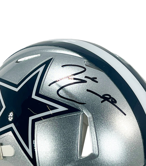 DeMarcus Lawrence Signed Dallas Cowboys Speed Mini Football Helmet (JSA)