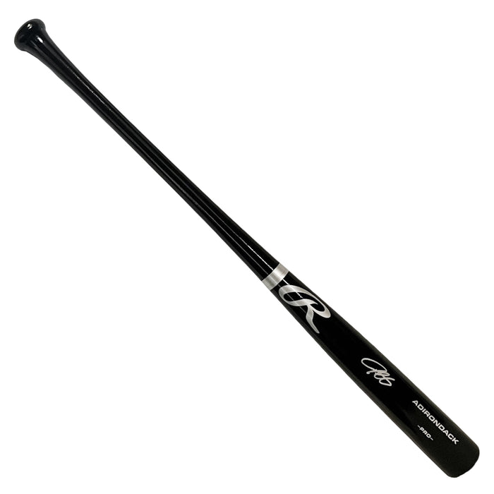 Derrek Lee Signed Louisville Slugger Black Baseball Bat (JSA)