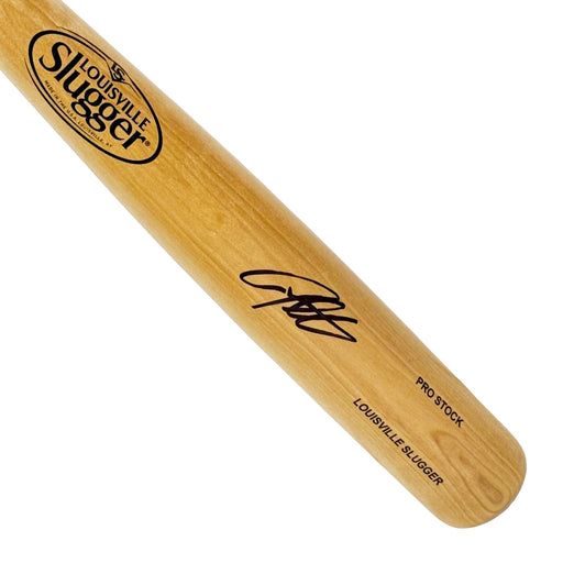 Derrek Lee Signed Louisville Slugger Official MLB Blonde Baseball Bat (Beckett)