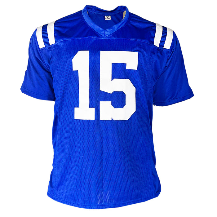 Riley Leonard Signed Indianapolis Blue Football Jersey (Beckett)