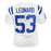 Darius Leonard Autographed Pro Style Football Jersey White (JSA)