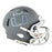 Ray Lewis Signed Miami Hurricanes Slate Alternate Speed Mini Football Helmet (Beckett)