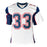 Dion Lewis Signed New England White Football Jersey (JSA)