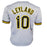 Jim Leyland Signed Pittsburgh Grey Baseball Jersey (JSA)