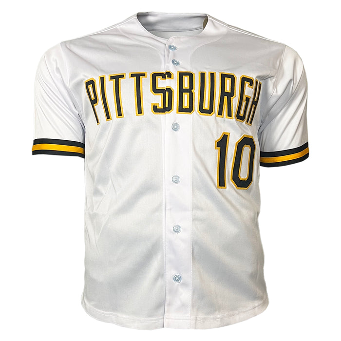 Jim Leyland Signed Pittsburgh White Baseball Jersey (JSA)