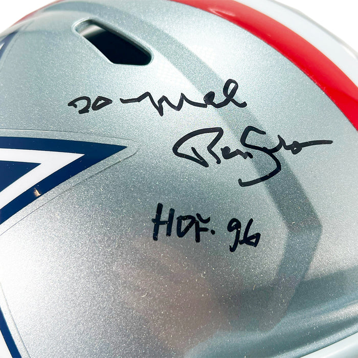 Bob Lilly and Mel Renfro Signed HOF Inscriptions Dallas Cowboys Throwb — RSA