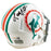 Larry Little Signed Miami Dolphins Throwback 1972 Speed Mini Football Helmet (JSA)