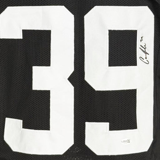 Cam Little Signed Jacksonville Black Football Jersey (JSA)
