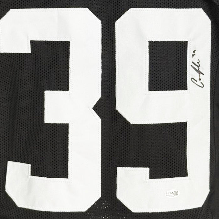 Cam Little Signed Jacksonville Black Football Jersey (JSA)