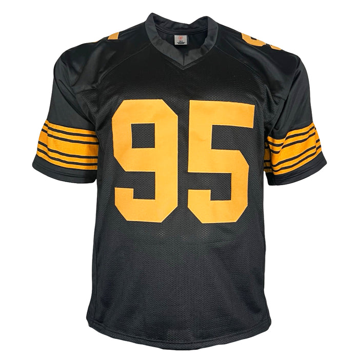 Greg Lloyd Signed Pittsburgh Color Rush Football Jersey (Beckett