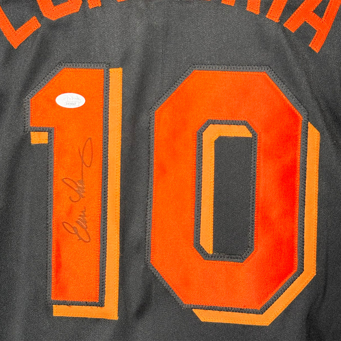 Evan Longoria Signed San Francisco Black Baseball Jersey (JSA)