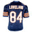 Colston Loveland Signed Chicago Navy Game Style Football Jersey (JSA)