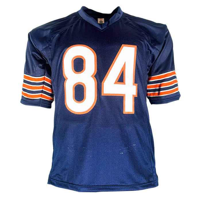 Colston Loveland Signed Chicago Navy Game Style Football Jersey (JSA)