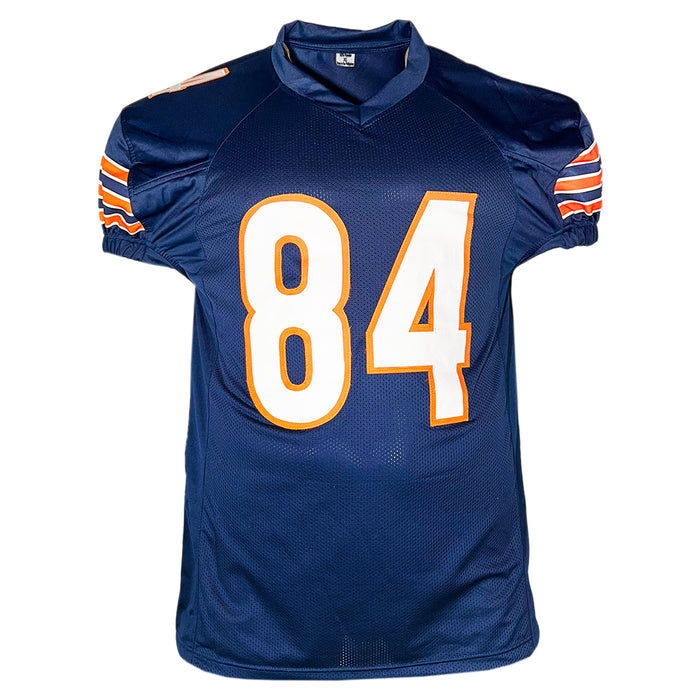 Chevon FC限定 DUA・RHYTHM 刺繍プルオーバー 青 L Colston Loveland Signed Chicago Navy Game Style Football Jersey