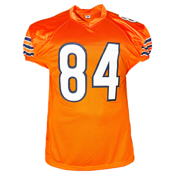 Colston Loveland Signed Chicago Orange Game Style Football Jersey (JSA)