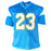 Paul Lowe Signed San Diego Light Blue Football Jersey (JSA)