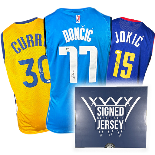 Signed Basketball Jersey NBA Playoffs Mystery Box – Limited Series – Luka Doncic