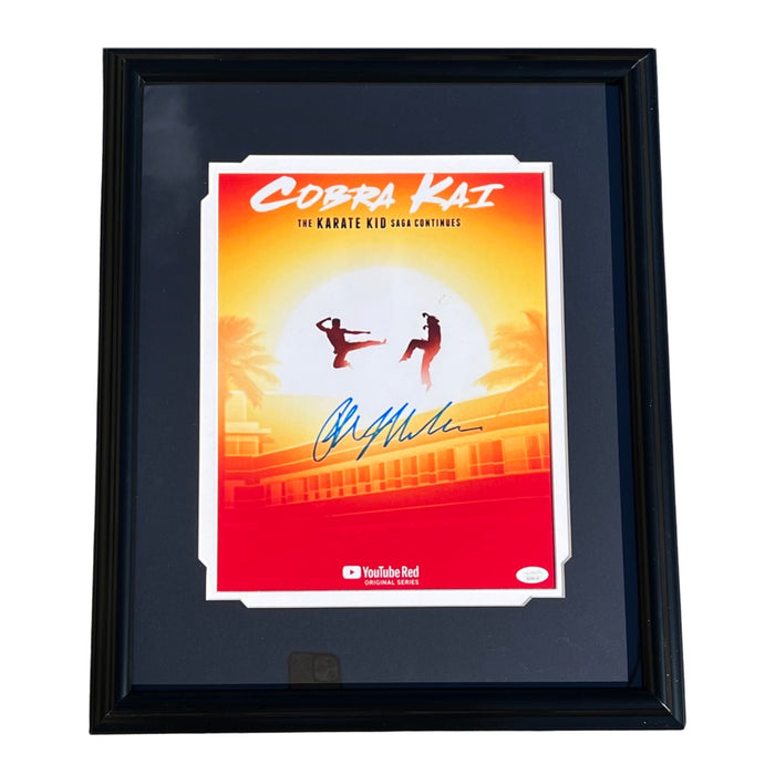 Ralph Macchio Signed Cobra Kai Pose 3 Framed 11x14 Photo (JSA)