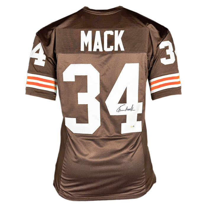 Kevin Mack Signed Cleveland Brown Football Jersey (JSA)