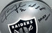 Khalil Mack Signed Just Win Baby Raider Nation Inscription Los Angeles Raiders Authentic Full-Size Football Helmet (JSA)