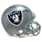Khalil Mack Signed Just Win Baby Raider Nation Inscription Los Angeles Raiders Authentic Full-Size Football Helmet (JSA)