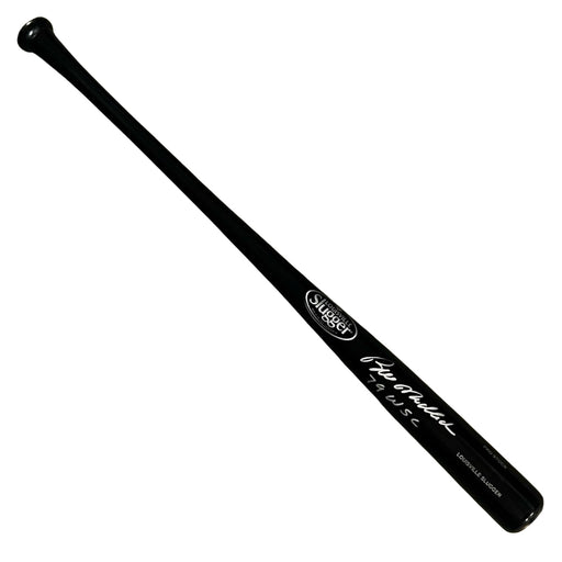 Bill Madlock Signed 79 WSC Inscription Louisville Slugger Official MLB Black Baseball Bat (JSA)