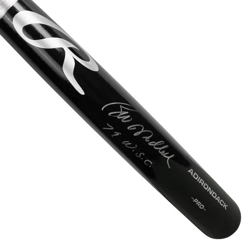 Bill Madlock Signed 79 WSC Inscription Rawlings Black Baseball Bat (JSA) - RSA
