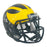 Mario Manningham Signed Michigan Wolverines Speed Mini Football Helmet (Beckett)