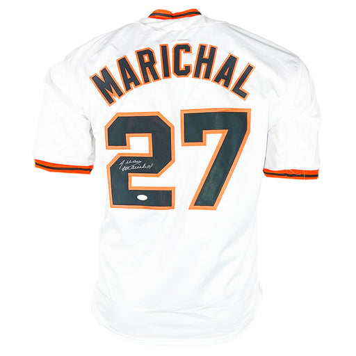 Juan Marichal Signed San Francisco White Baseball Jersey (JSA)