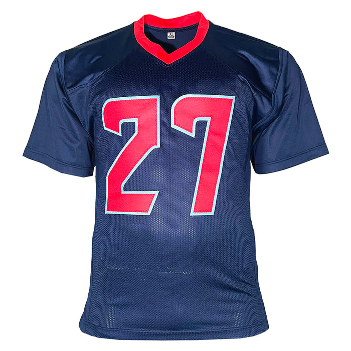 Woody Marks Signed Houston Color Rush Football Jersey (JSA)