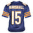 Brandon Marshall Signed Denver Blue Football Jersey (Beckett)