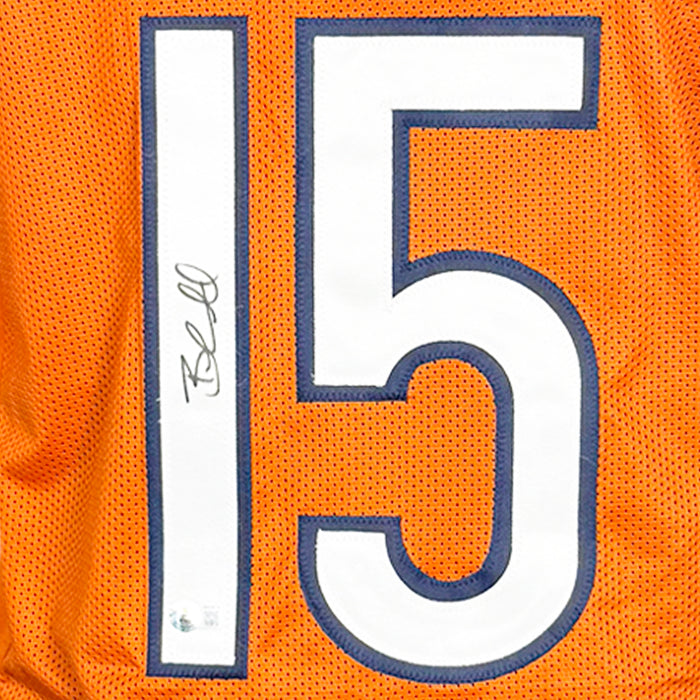 Brandon Marshall Signed Denver Orange Football Jersey (Beckett)
