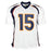Brandon Marshall Signed Denver White Football Jersey (Beckett)