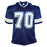 Zack Martin Signed Dallas Navy Football Jersey (Beckett)