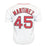 Pedro Martinez Signed Boston White Baseball Jersey (Beckett)